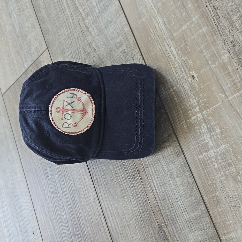 Roxy Dark Blue Anchor Cap